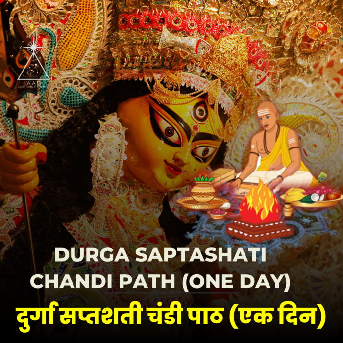 Durga Saptashati Chandi Path (One Day) / दुर्गा सप्तशती चंडी पाठ (एक दिन) 