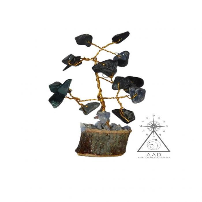 Black Tourmaline Small Tree /  ब्लैक टूमलाइन छोटा पेड़