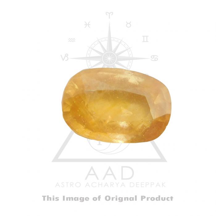 yellow sapphire Stone / पुखराज स्टोन 